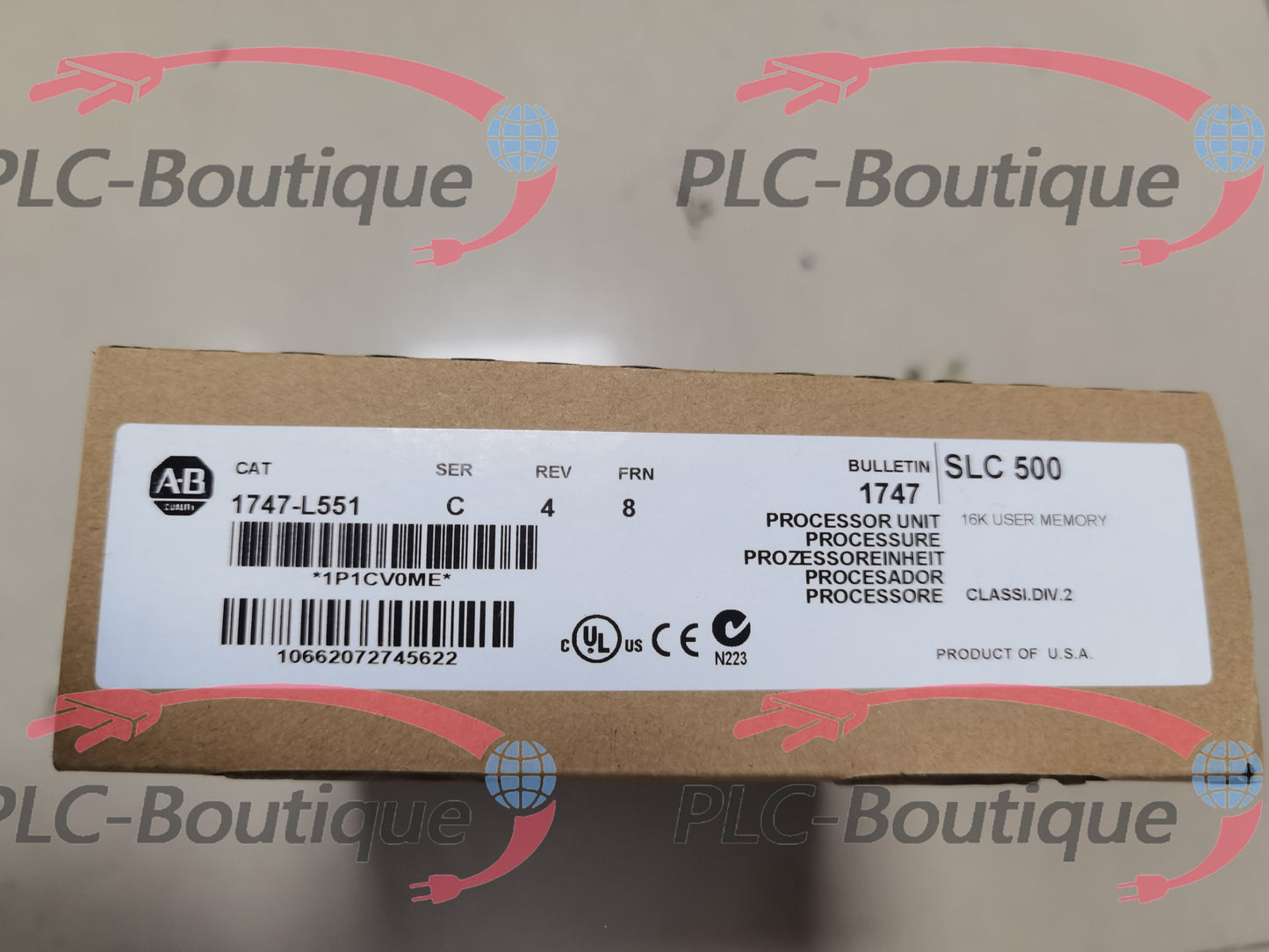 New Allen-Bradley 1747-L551 /C SLC 5/05 CPU Processor Unit