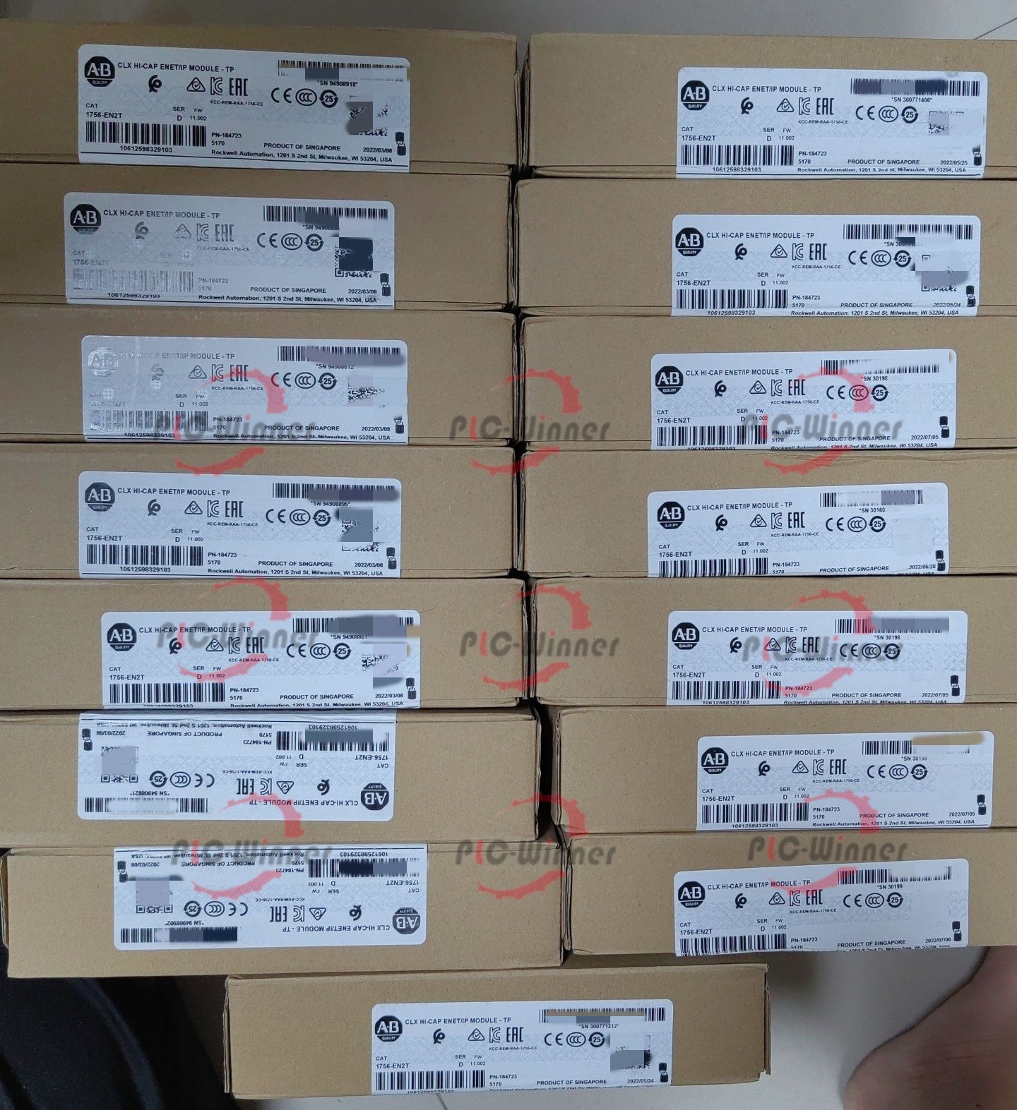New AB 1756-EN2T Ser C ControlLogix EtherNet/IP Module