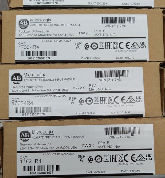1PCS New Allen-Bradley 1762-IR4 MicroLogix 1200 RTD Input
