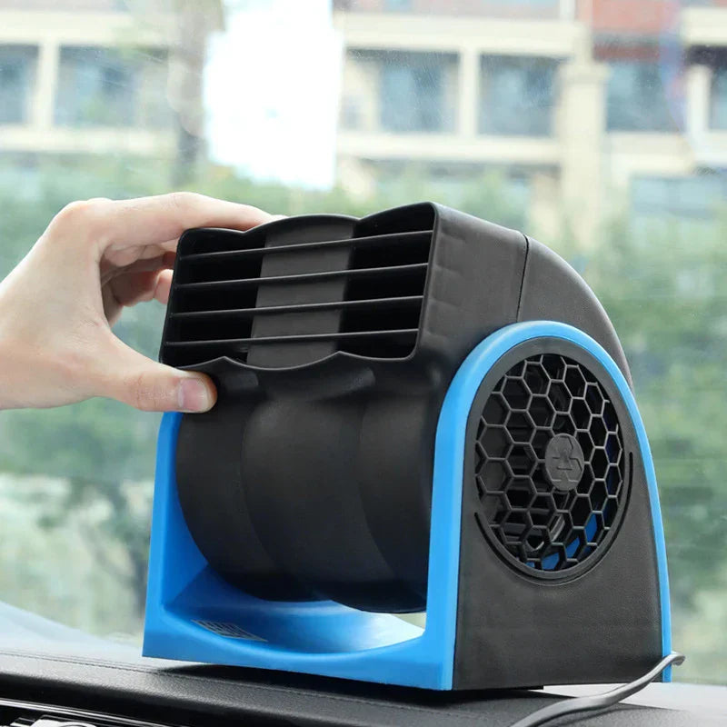 12V Adjustable Car Air Conditioning Fan Dual Speed