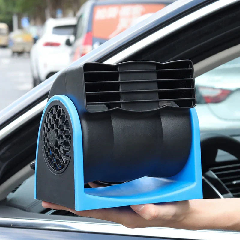 12V Adjustable Car Air Conditioning Fan Dual Speed