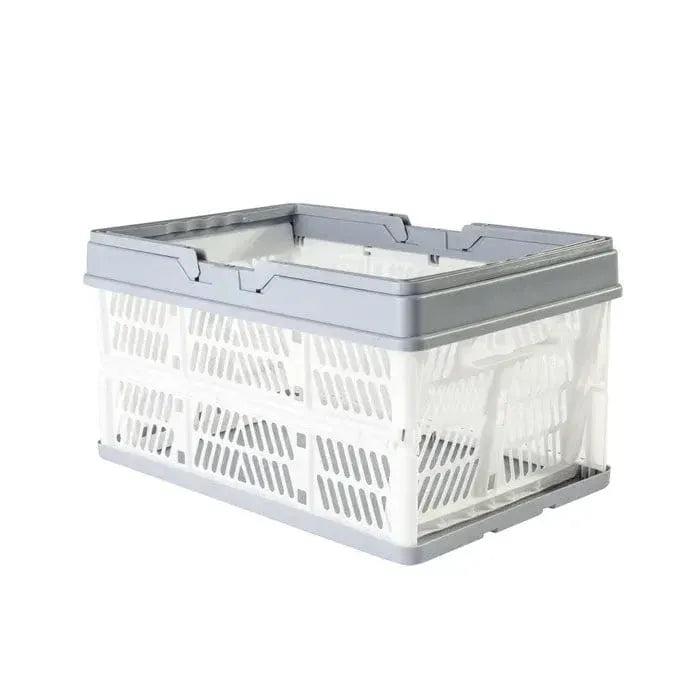 Livingtoday Collapsible Shopping Basket with Handle Medium - 19L