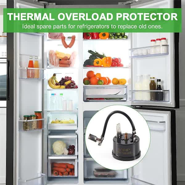 Thermal Overload Protector for Refrigerator Compressor Compatible