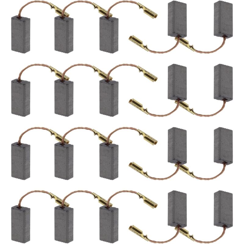 Carbon Brushes for Bosch Angle Grinder 15x8x5mm 20pcs Replacement Compatible