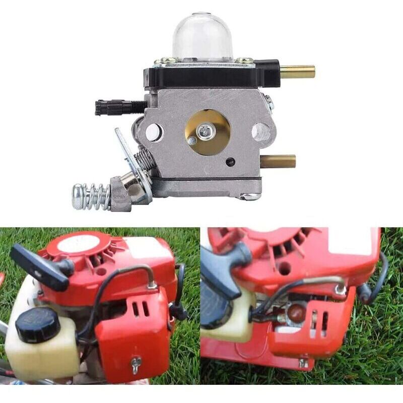 Mantis Tiller Parts Carburetor C1U-K54A with Air Filter Repower Kit for Mantis 2-Stroke