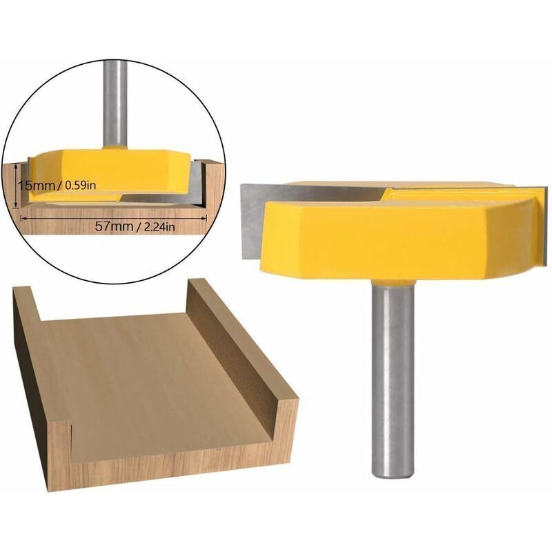 Router, Edge Router, 8mm Router, Bottom Cleaning Router, T-Slot Routers, 8x57mm Bottom