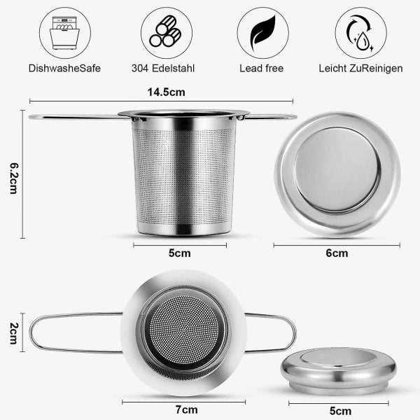 Tea filter, stainless steel tea strainer, tea strainer