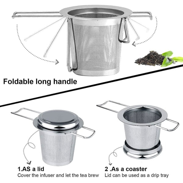 Tea filter, stainless steel tea strainer, tea strainer