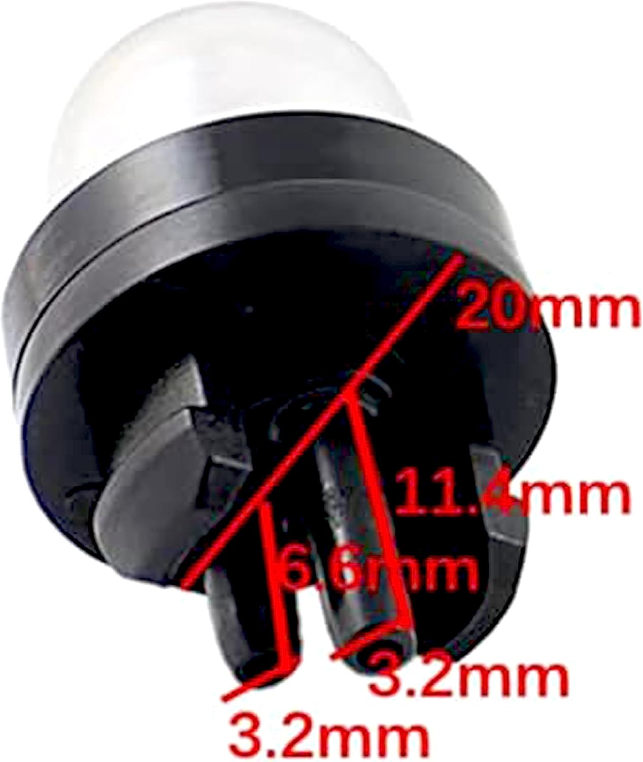 5 Pack 503936601 530047721 Snap in Primer Bulb for McCulloch