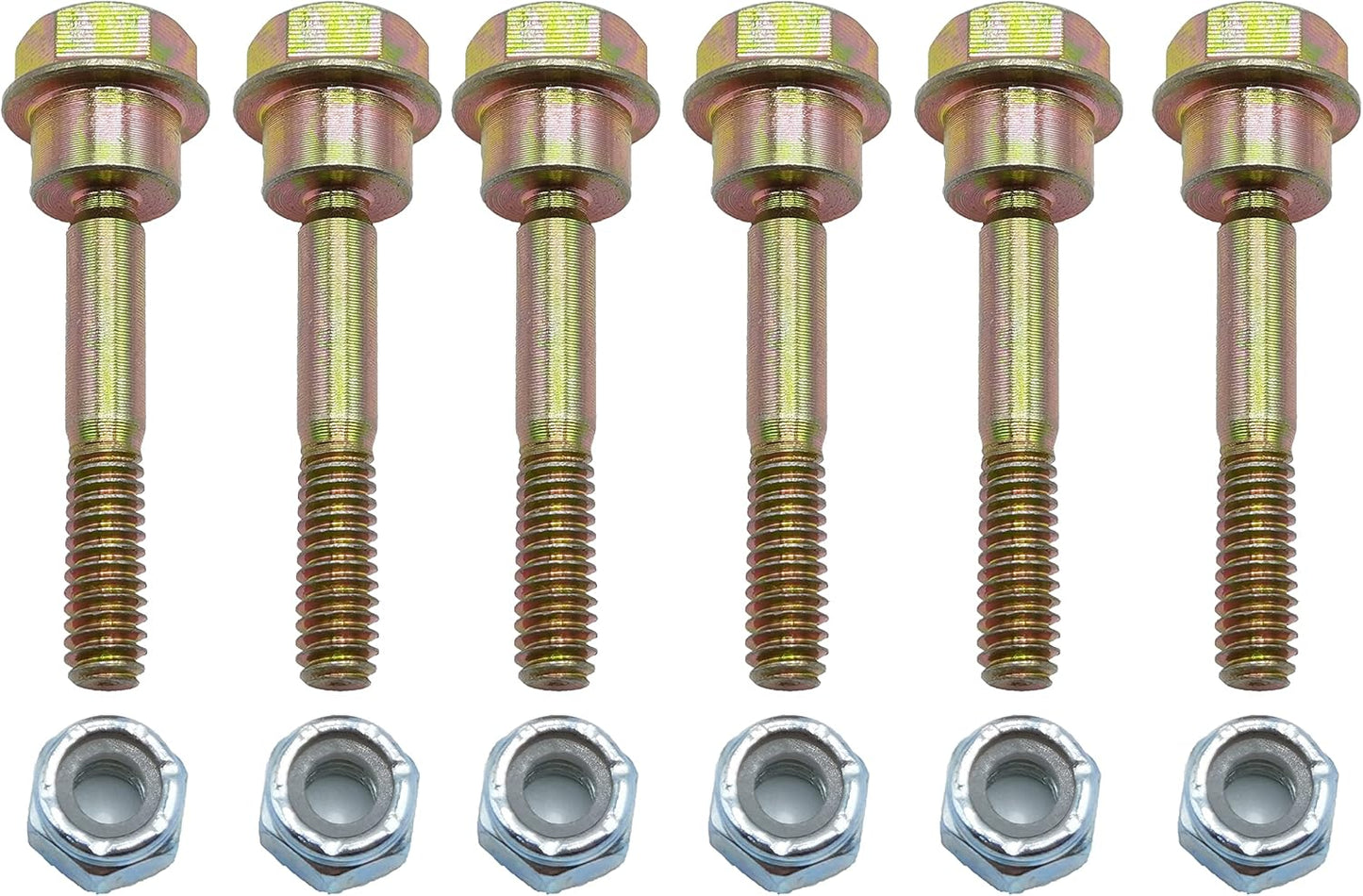 （Pack of 6 ） 580790401 588077502 Replacement Shear Bolts & Nuts Kit