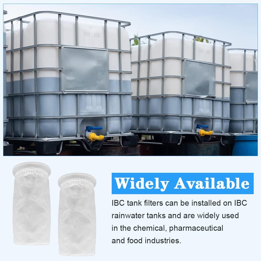 Nylon IBC Filter, IBC Rainwater Tank Filter Washable IBC Replacement Filter Nylon - IBC Tank Lid