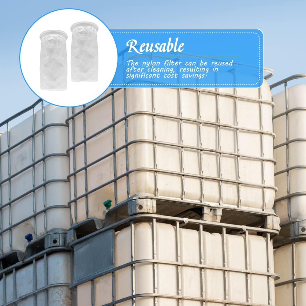 Nylon IBC Filter, IBC Rainwater Tank Filter Washable IBC Replacement Filter Nylon - IBC Tank Lid