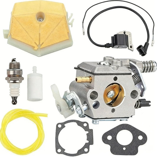 (Special Offers!) Carburetor Kit for Husqvarna 50 51 55 61 254 257 261 262 Chainsaw