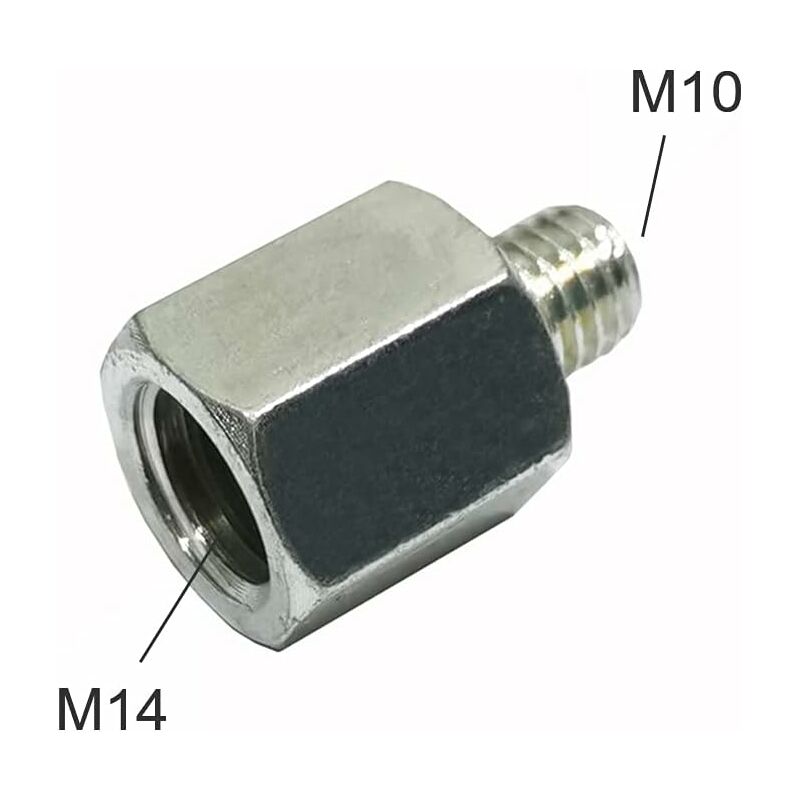 M10 M14 Adapter Angle Grinder Polisher Thread Drill Bit Interface