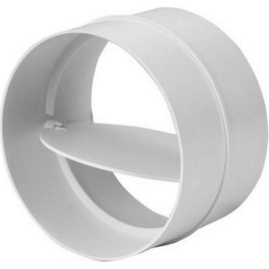 100Mm Connection With Non-Return Valve ROund Ventilation Pipe
