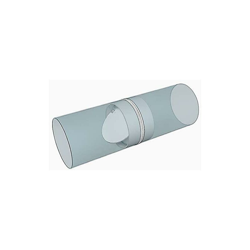 100Mm Connection With Non-Return Valve ROund Ventilation Pipe