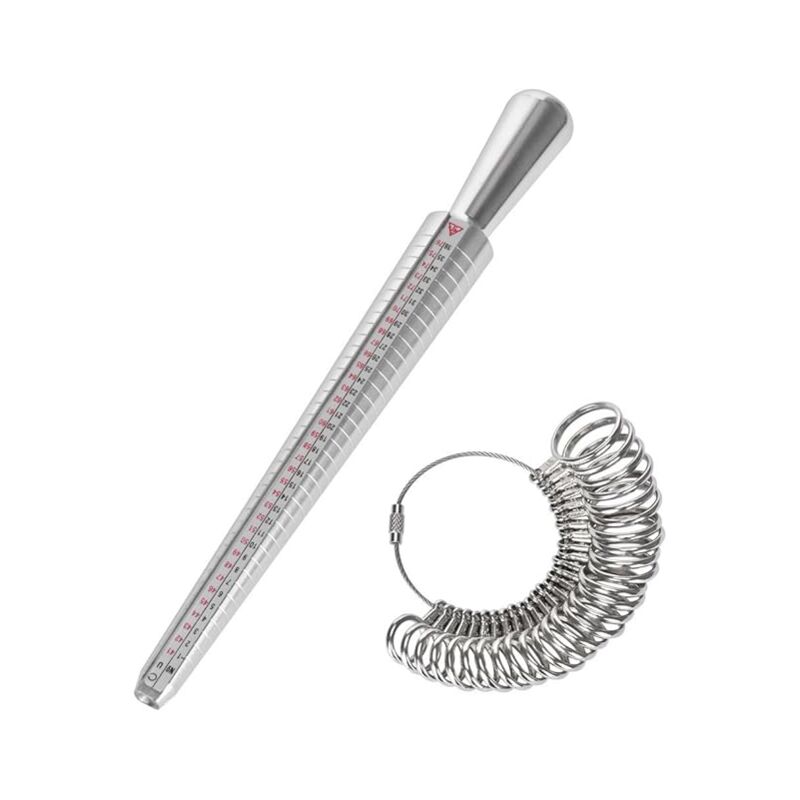 Ring Sizer 41-76 Finger Size Gauge Ring Sizer Tool With 3 Measuring