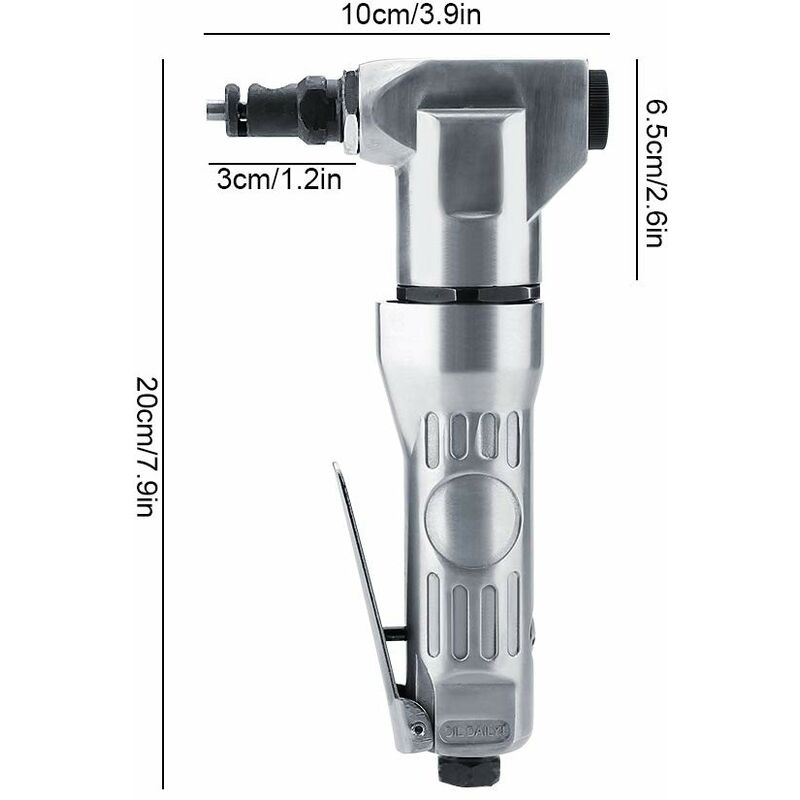 2800Rpm Pneumatic Nibbler 1 pcs Air Nibbler High Hardness Air Scissors Pneumatic
