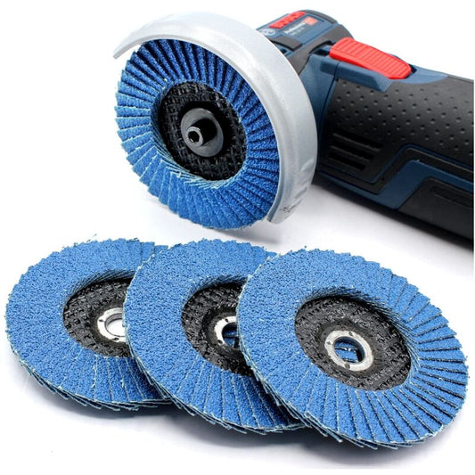 76 X 10Mm Flap Discs - Grit 60 80 120 For 10.8 10 8 12V 12 76 - Acc