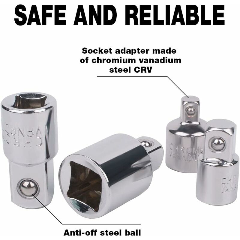 Ratchet Adapter Socket Adapter Ratchet 1/2 To 3/8-3/8 To 1/2