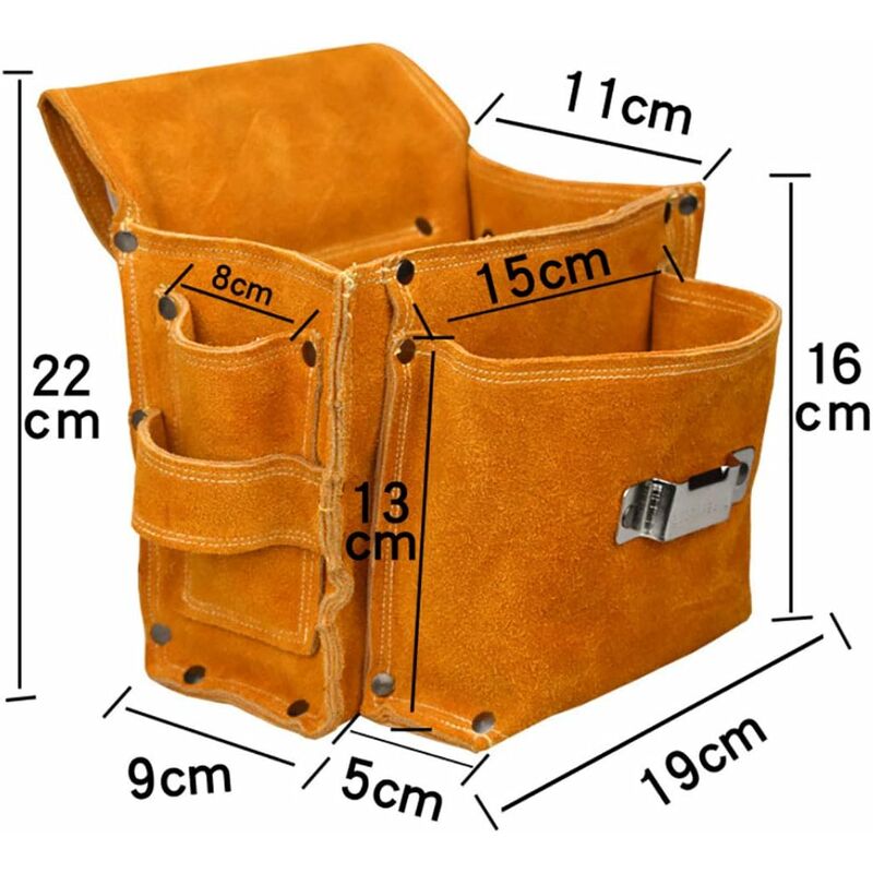 Multifunctional Tool Pouch Belt Tool Bag