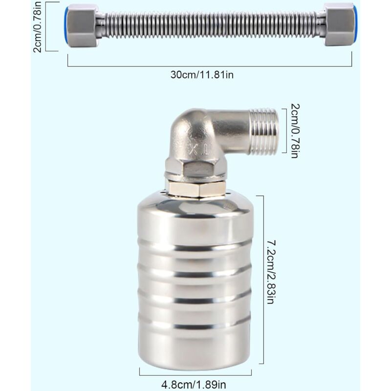 304 Stainless Steel Fully Automatic Float Valve, Automatic Water Level