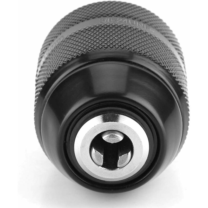 3/8 Drill Chuck, 0.8Mm-10Mm Shank Conversion Chuck, Electric Drill Chuck Adapter, Thread Keyless Drill Chuck For Hand