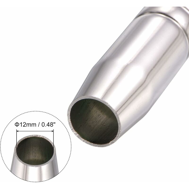 Melt Inert Gas (Mig) Welding Torch Accessory Kit 0.8Mm Conductive Contact Tip Nozzle Connection Bar 15Ak Consumables,