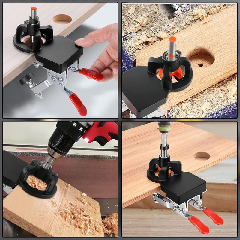 35Mm Hinge Jig, Door Cabinet Hinge Jig, Concealed Hinge Jig, Drill Guide Locator