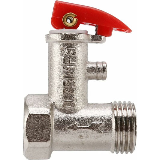 1/2 Pt Sleeve Electric Water Boiler Safety Valve 0.75Mpa Temperature