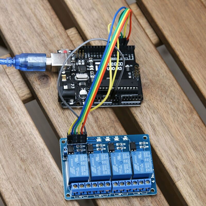 5V Dc Relay Module ４ Channels With Optocoupler ４-Channel Relay Module For Mega 2560 1280 Dsp Arm Pic Avr Stm32