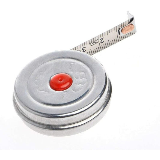 2M Mini Metric Stainless Steel Retractable Tape Measure For Office