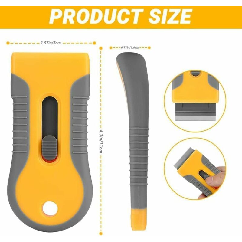 Glass And Ceramic Glass Scraper - Glass Cleaning Tool