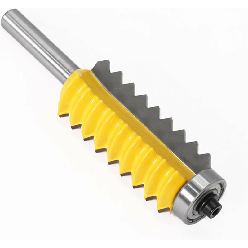 Tenon Cut Woodwork Milling Cutter Power Tool Finger Glue Joint ROuter Bit With 8Mm Shank, ROuter Bit Woodworking Cutter