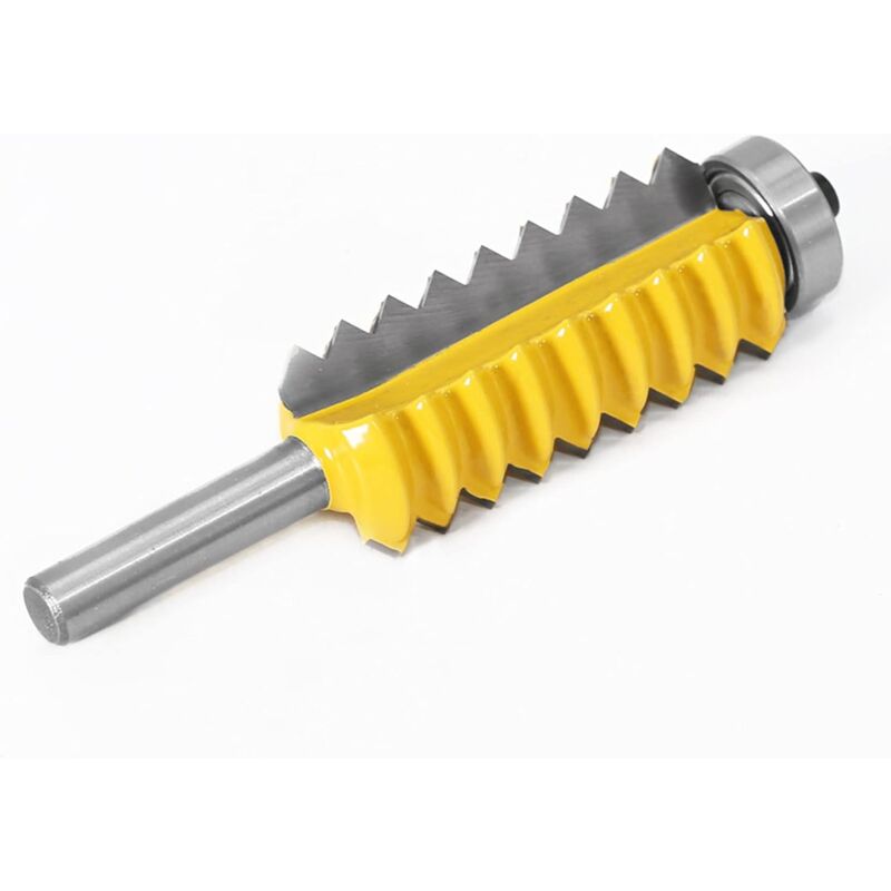 Tenon Cut Woodwork Milling Cutter Power Tool Finger Glue Joint ROuter Bit With 8Mm Shank, ROuter Bit Woodworking Cutter