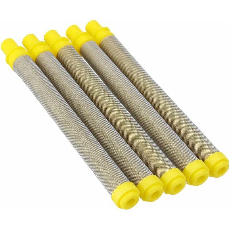 5 pcs 100 Mesh Filters For Wagner Airless Paint Spray Guns Stainless Steel Filter Elements For Wagner Airless Paint