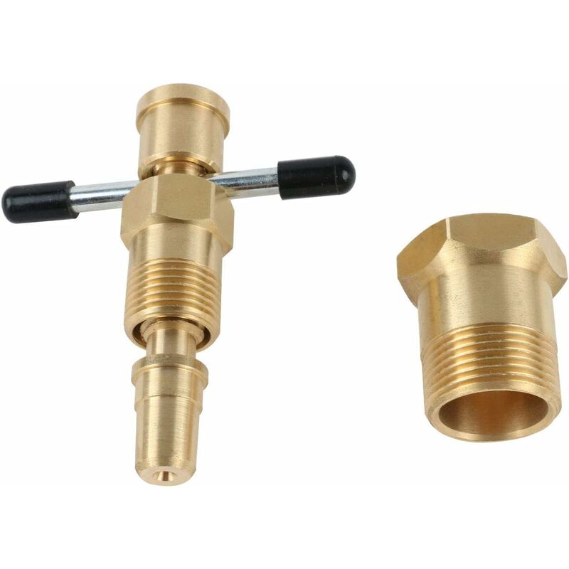 15Mm & 22Mm Olive Extractor, Solid Copper & Brass Pipe Fitting Removal Tool