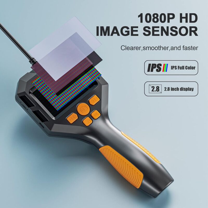Industrial Endoscope 1080P Hd Digital Inspection Camera With 8Mm Ip68