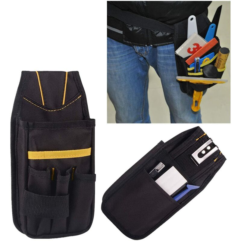 Tool Belt, Tool Pouch, Small Tool Bag With Adjustable Nylon Belt