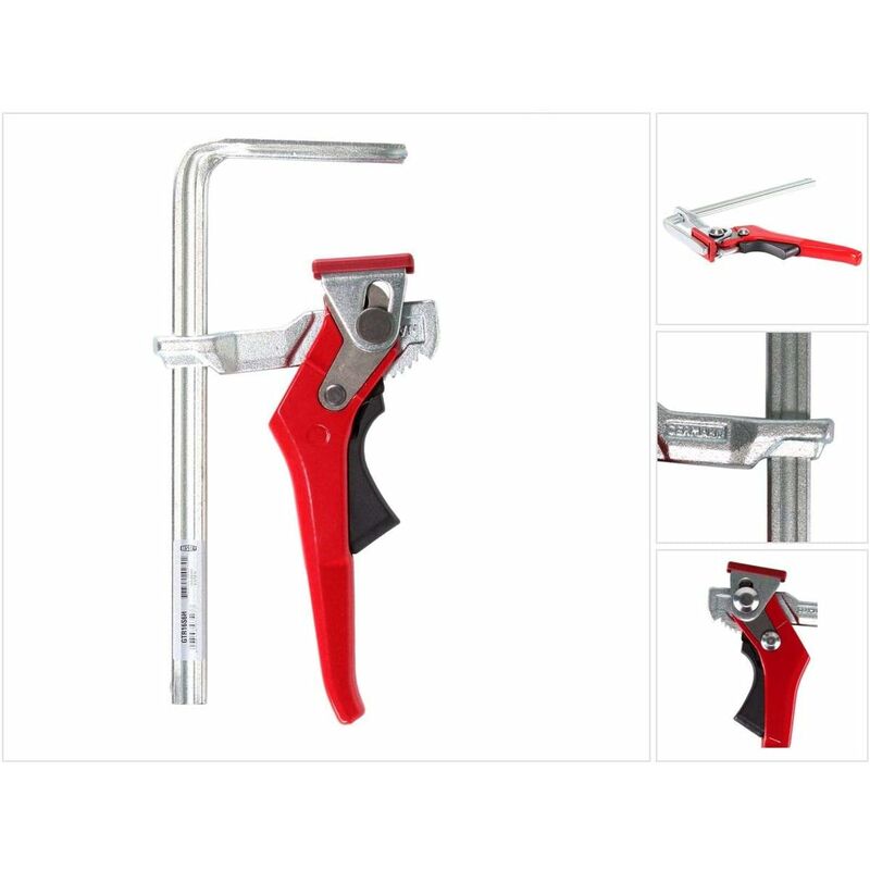 1 pcs 160Mm Quick Clamp Lever Clamp, All Steel Table Clamp, 220Kg Clamping Force