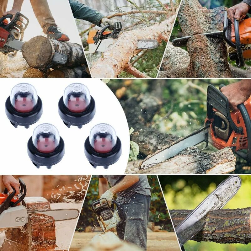 4 pcs/Lot Primer Bulbs Service Kit For Stihl Fs120 Fs200 Fs250 Fs400 Fs450 Fs480 Sp400 Sp450 Sp451 Sp481 Brushcutter
