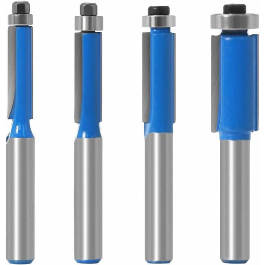 8mm Copy Bit DIY Woodworking Milling Cutter Tools with Top Bearing