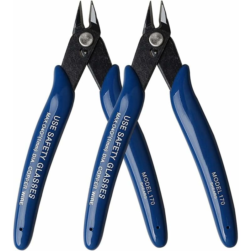 Side Cutters, Yuanzi Side Cutter Cutting Tool, Thumb/Steel Wire Stripper For Electrical Cable, Jewelry Repair, Diy