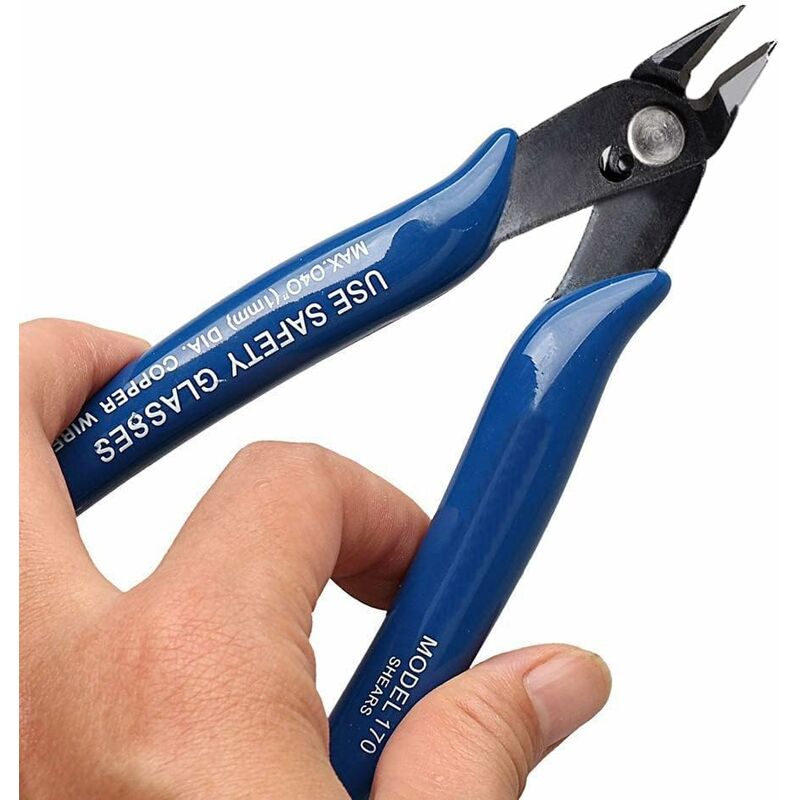 Side Cutters, Yuanzi Side Cutter Cutting Tool, Thumb/Steel Wire Stripper For Electrical Cable, Jewelry Repair, Diy