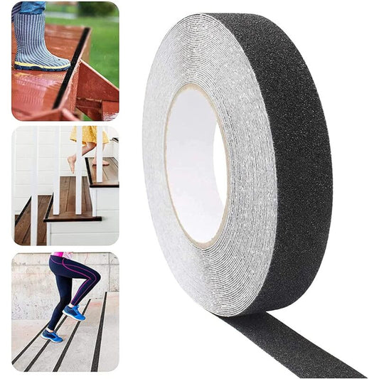 Anti Slip Tape, 15M25Mm Anti Slip Tape For Stairs Adopts Self-Adhesive