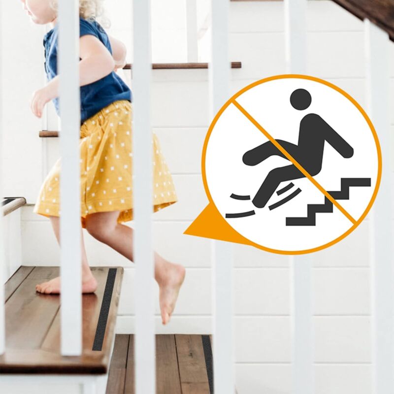 Anti Slip Tape, 15M25Mm Anti Slip Tape For Stairs Adopts Self-Adhesive Design, Pvc Anti Slip Tape For All Kinds Of