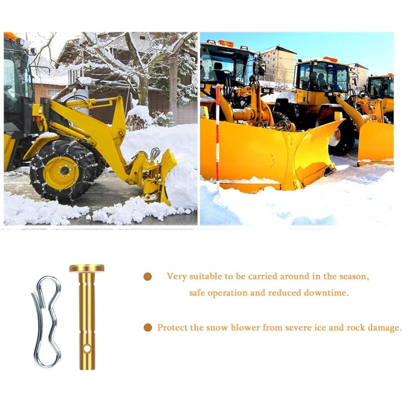 10 pcs Shear Pins, Replacement Cotter Pins, Replacement Shear Pin, For Spare Parts, Snow Blower Replacement