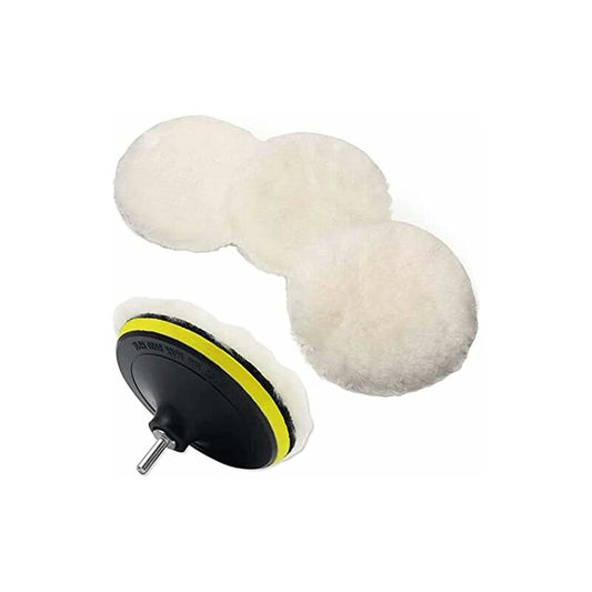 6 Inch Wool Polishing Pad Polishing Wheel For Bit Buffer Accessories