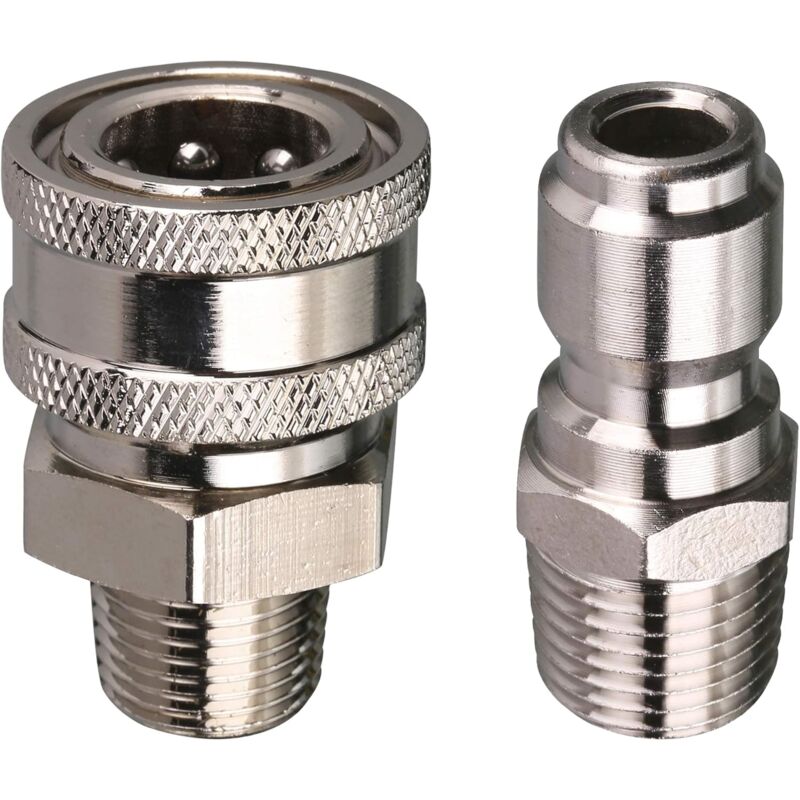 Pressure Washer Quick Connect Adapter Kit, 9.5Mm Male Thread