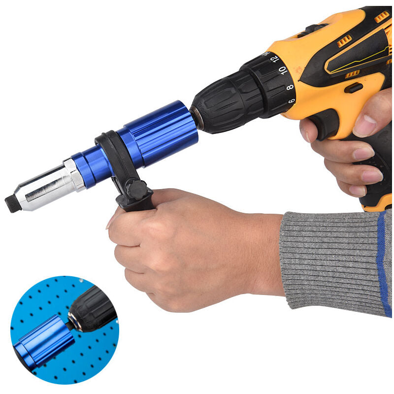 Blind Rivet Adapter To Rivet Gun - Riveting Bits For Cordless Screwdriver And Drill